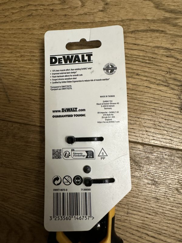 Ножниці по металу Dewalt - Зображення 3